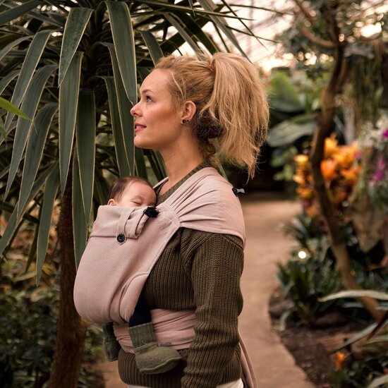 Pure Baby Love  Pure Baby Love Wrap  &  Go - Rose