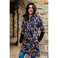 LennyLamb LennyLamb draagvest zwart - Vintage Flowers