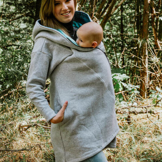 LennyLamb LennyLamb draagvest grijs - Peacock's Tail Fantasy