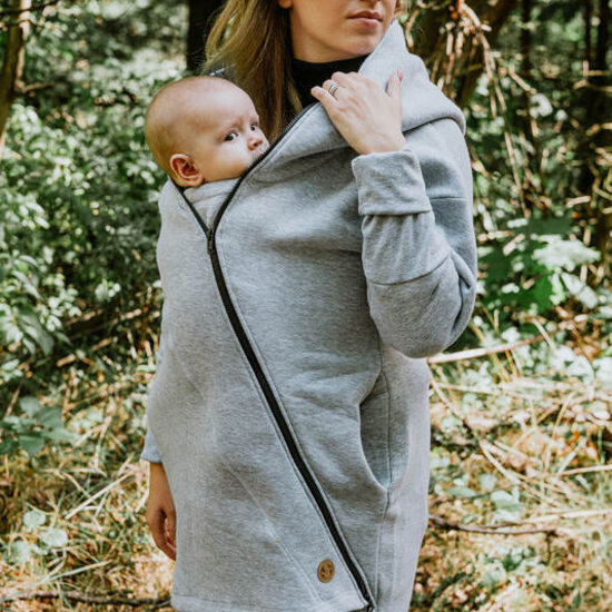 LennyLamb LennyLamb draagvest grijs - Peacock's Tail Fantasy