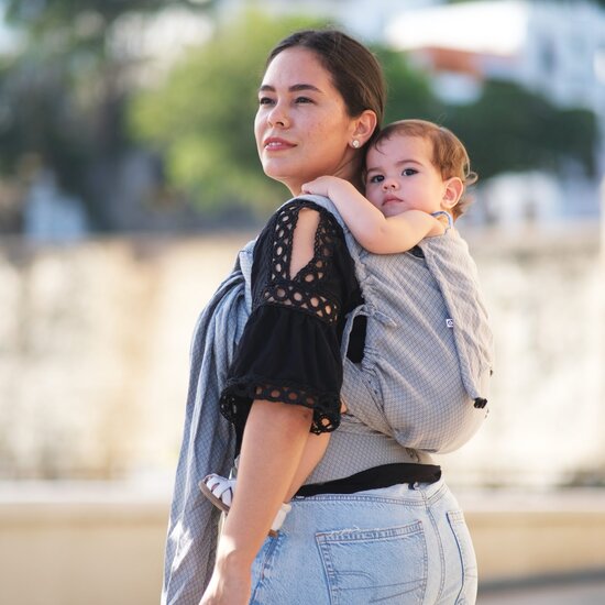 Neko Neko Halfbuckle Toddler - Grey Diamond