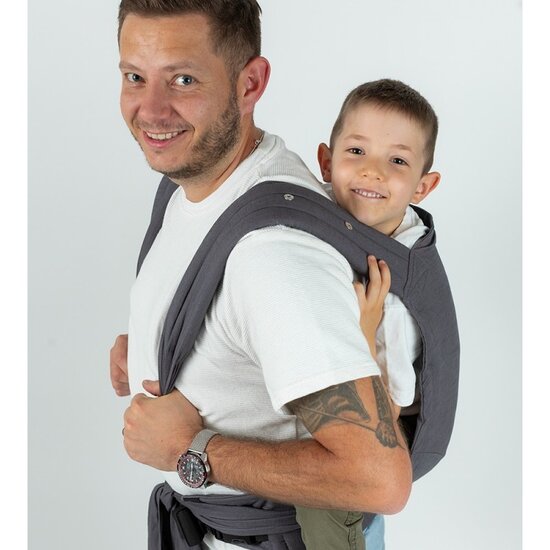 ISARA ISARA Quick Half Buckle Preschool - Graphite Linnen