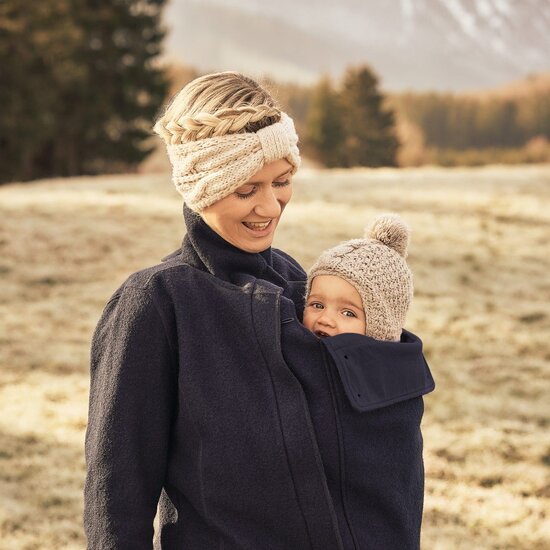 Mamalila Mamalila Eco wool draagjas Oslo - Navy