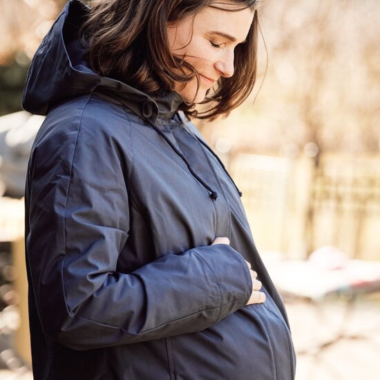 Mamalila Mamalila Short Coat Berlin - Navy