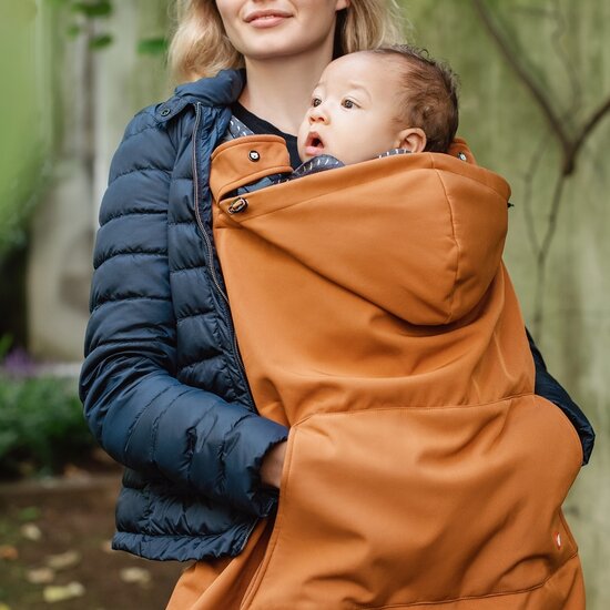 Wombat & Co Wombat & Co Softshell draagcover  - Caramel