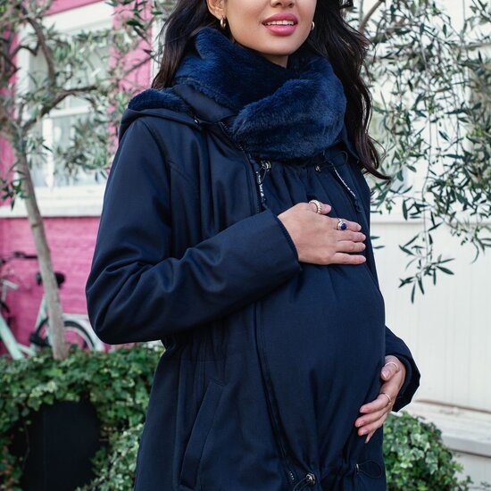 Wombat & Co Wallaby draag- en positiejas  - Navy