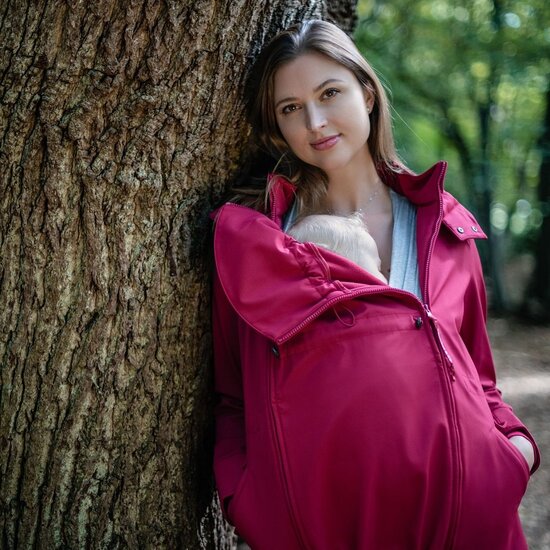 Wombat & Co Wombat Shell - Cherry Red