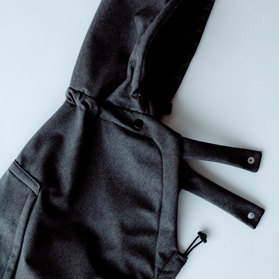 Little Frog  Little Frog Softshell draagcover - Mustard