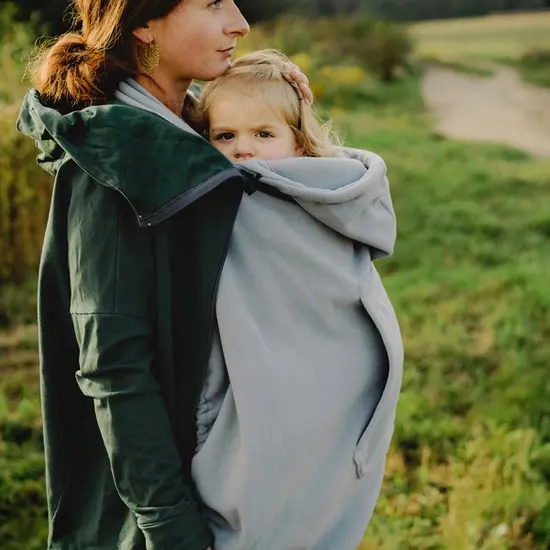 Little Frog  Little Frog Fleececover- Silver