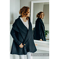 LennyLamb LennyLamb Long Cardigan - Peacock's Tail - Pitch Black