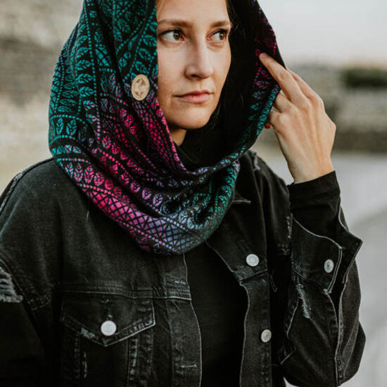 LennyLamb LennyLamb Colsjaal - Peacock's Tail Black Opal