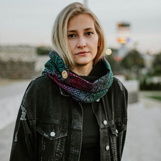 LennyLamb LennyLamb Colsjaal - Peacock's Tail Black Opal