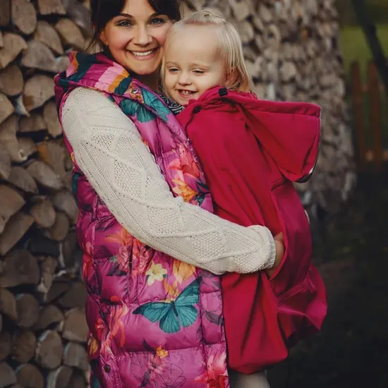 Little Frog  Little Frog Softshell draagcover - Magenta