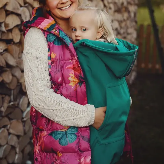 Little Frog  Little Frog Softshell draagcover - Teal