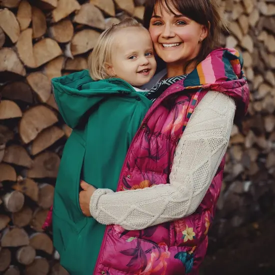 Little Frog  Little Frog Softshell draagcover - Teal