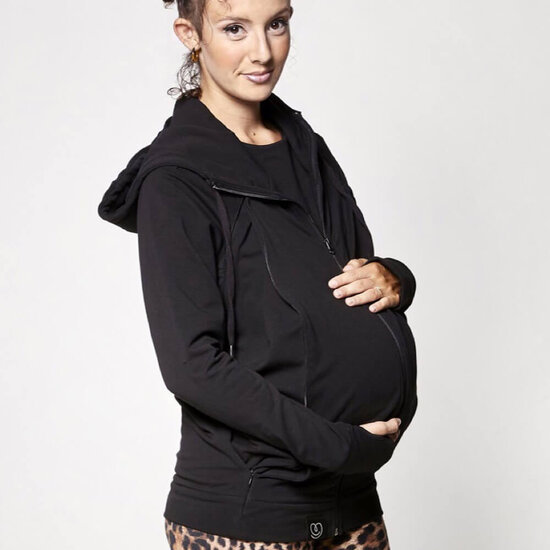 Love Radius Love Radius draagvest Parent's hoodie - zwart