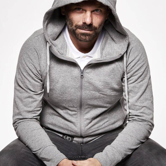 Love Radius Love Radius draagvest Parent's hoodie - grijs