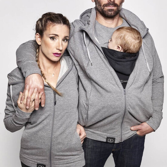 Love Radius Love Radius draagvest Parent's hoodie - grijs