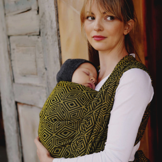 Little Frog  Little Frog draagdoek - Golden Cube