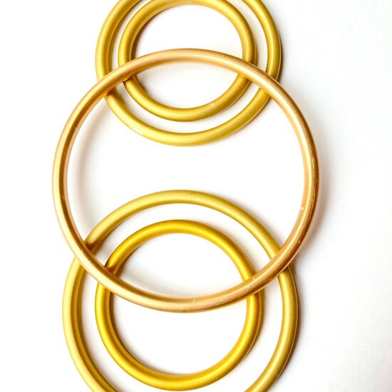 Slingrings Slingringen - goud glanzend