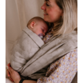 Pure Baby Love  Pure Baby Love draagdoek - Leaves Linnen/Cotton