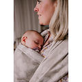 Pure Baby Love  Pure Baby Love draagdoek - Leaves Linnen/Cotton