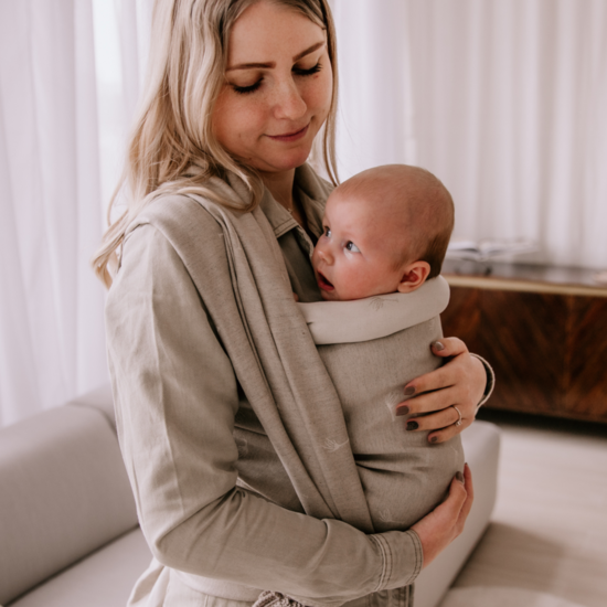 Pure Baby Love  Pure Baby Love draagdoek - Dandelion Linnen/Cotton