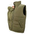 Mamalila Mamalila draag bodywarmer - Khaki