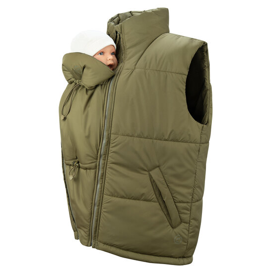 Mamalila Mamalila draag bodywarmer - Khaki