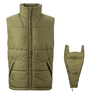 Mamalila draag bodywarmer - Khaki