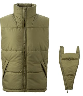 Mamalila draag bodywarmer - Khaki XXL