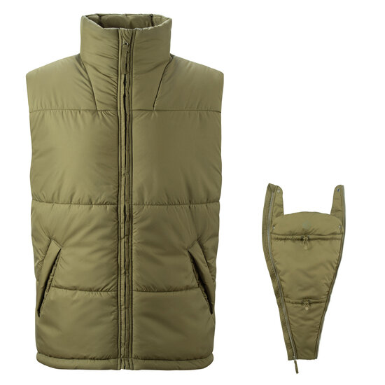 Mamalila Mamalila draag bodywarmer - Khaki