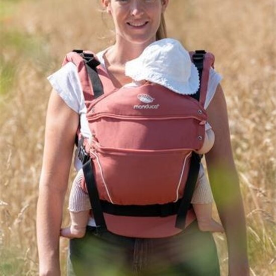 Manduca Manduca First - PureCotton Rouge