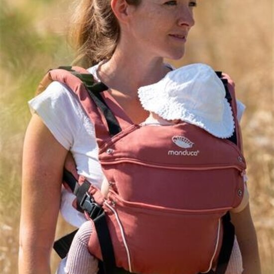 Manduca Manduca First - PureCotton Rouge