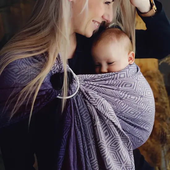 Little Frog  Little Frog ringsling - TENCEL™ Iris Cube