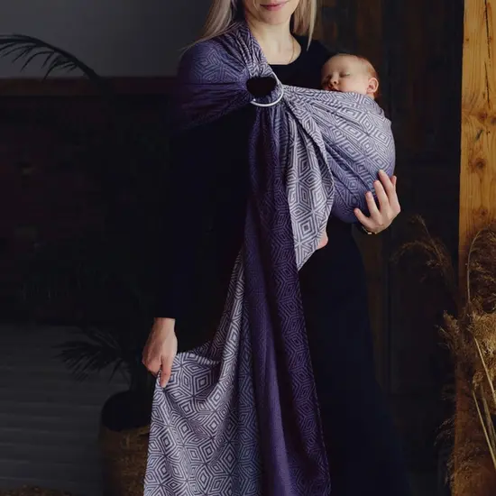 Little Frog  Little Frog ringsling - TENCEL™ Iris Cube