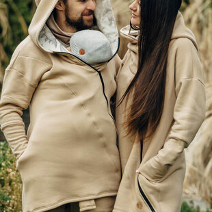 LennyLamb draagvest beige - Jurassic Ice Desert