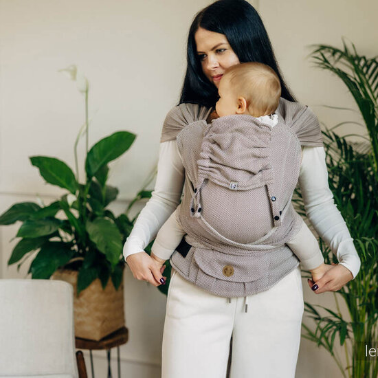 LennyLamb LennyHybrid Baby - Little Herringbone Almond