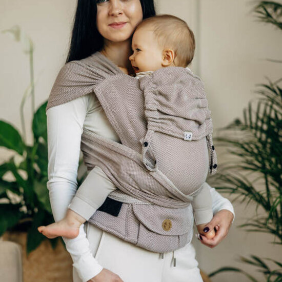 LennyLamb LennyHybrid Baby - Little Herringbone Almond