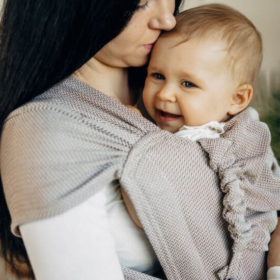 LennyLamb LennyHybrid Baby - Little Herringbone Almond