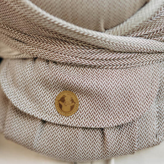 LennyLamb LennyHybrid Baby - Little Herringbone Almond