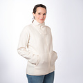 Mamalila Mamalila fleece draagjas Basel - Offwhite