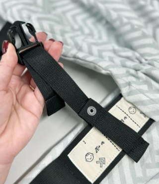 Little Frog - newborn adapter/bottom belt voor Prime draagzak