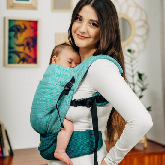 LennyLamb LennyLight - Little Herringbone Ebony Ombre Green