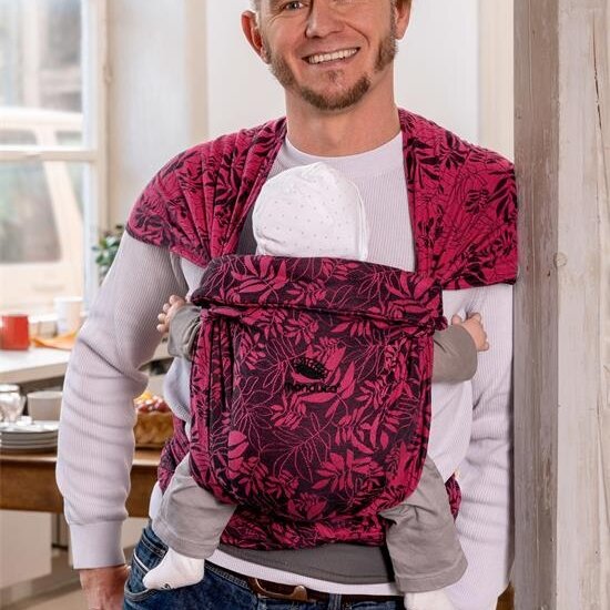 Manduca Manduca Twist - Limited Edition Botanic Pink