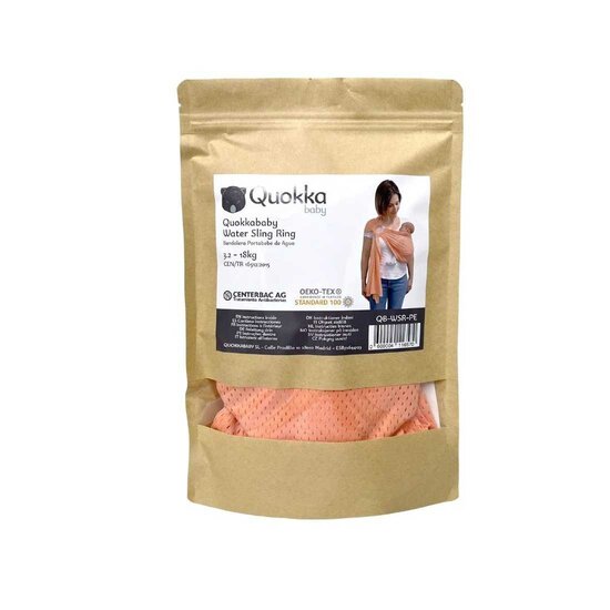 Quokkababy Quokkababy water ringsling - Peach