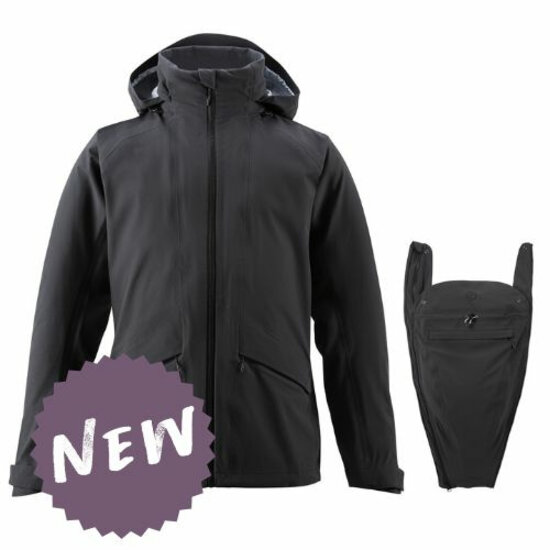 Mamalila Mamalila outdoor draagjas Explorer voor mannen - Zwart