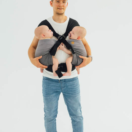 LennyLamb LennyTwin - Little Herringbone Ombre Grey