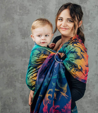 LennyLamb ringsling - Jurassic New Era
