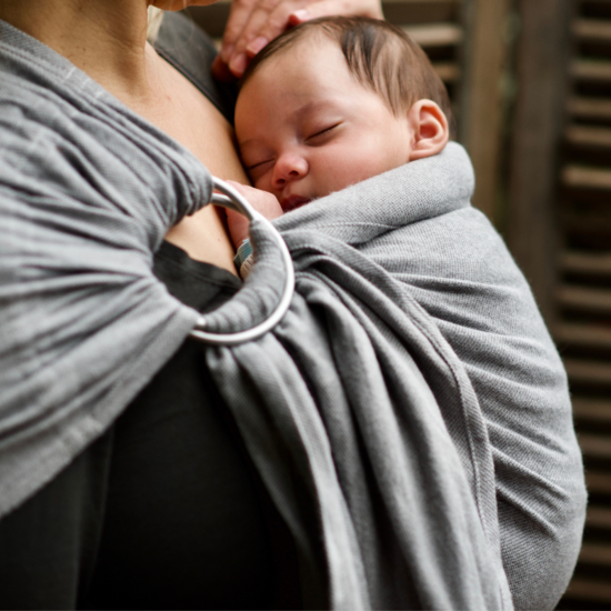 Pure Baby Love  Pure Baby Love Ringsling - Dark Grey